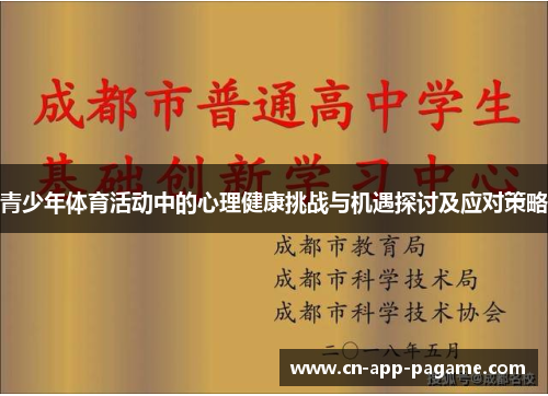 青少年体育活动中的心理健康挑战与机遇探讨及应对策略